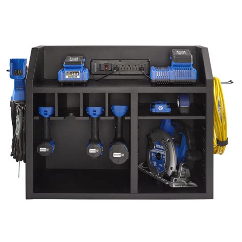 lockable 24 inch metal cordless drill storage box|Power Tool Wall Cabinet .